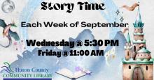Greenwich Story Time Information