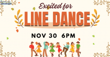 line dancing at willard enrichment center november 30 at 6pm
